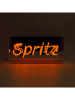 LOCOMOCEAN Led-lichtbox ''Spritz'' oranje - (B)38 x (H)19 x (D)10,5 cm