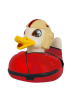 LOCOMOCEAN LED-Badeente ''GITD - Luke Pondwalker"  in Rot/ Gelb - ab 3 Jahren