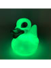 LOCOMOCEAN Kaczuszka kąpielowa LED "GITD - I-Duck" w kolorze białym - 3+