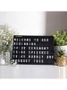 LOCOMOCEAN Nachrichtentafel in Schwarz - (L)21,3 x (B)30,3 cm