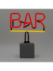 LOCOMOCEAN Led-decolamp ''Bar'' rood/geel - (B)27 x (H)23 x (D)9 cm