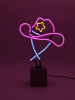 LOCOMOCEAN Dekoracyjna lampa LED "Cowboy Hat" - 23 x 35 x 10,5 cm