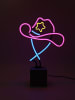 LOCOMOCEAN Dekoracyjna lampa LED "Cowboy Hat" - 23 x 35 x 10,5 cm