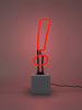 LOCOMOCEAN Led-decolamp ''Exclamation'' rood - (B)9 x (H)35 x (D)9 cm
