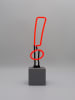 LOCOMOCEAN LED-Dekoleuchte ''Exclamation'' in Rot - (B)9 x (H)35 x (T)9 cm