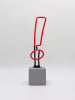 LOCOMOCEAN LED-Dekoleuchte ''Exclamation'' in Rot - (B)9 x (H)35 x (T)9 cm
