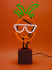 LOCOMOCEAN LED-Dekoleuchte ''Pineapple'' in Orange/ Grün/ Weiß - (H)38,6 x (T)9 cm