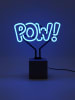 LOCOMOCEAN Led-decolamp ''Pow!'' blauw - (B)23,5 x (H)25 x (D)9 cm