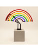 LOCOMOCEAN Dekoracyjna lampa LED "Rainbow" w różnych kolorach - 25,5 x 26 x 9 cm