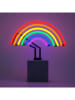 LOCOMOCEAN Dekoracyjna lampa LED "Rainbow" w różnych kolorach - 25,5 x 26 x 9 cm