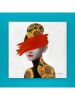 LOCOMOCEAN Print op canvas ''Sunflower Woman'' - (L)80 x (B)80 cm