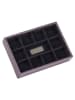 Stackers Schmuckkiste in Lila - (B)18 x (H)12,5 x (T)3,7 cm