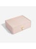 Stackers Szkatułka "Classic" w kolorze jasnoróżowym na biżuterię - 25 x 18 x 9 cm