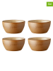 Bitz 4-delige set: mueslikommen beige - Ø 12 cm