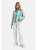 Milano Italy Blouse groen/lichtblauw