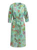 Milano Italy Sukienka w kolorze zielonym ze wzorem