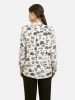 Milano Italy Bluse in Creme/ Schwarz