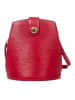 Louis Vuitton Leder-Umhängetasche "Cluny" in Rot - (B)26 x (H)30 x (T)17 cm