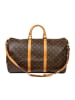 Louis Vuitton Weekender "Keepall" in Braun - (B)50 x (H)26 x (T)22 cm
