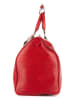 Louis Vuitton Leder-Weekender in Rot - (B)46 x (H)28 x (T)21 cm