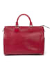 Louis Vuitton Leder-Henkeltasche in Rot - (B)32 x (H)23 x (T)18 cm