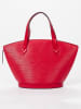 Louis Vuitton Leder-Henkeltasche "St-Jacques PM" in Rot - (B)23 x (H)24 x (T)10 cm