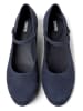 Camper Leder-Spangenpumps in Dunkelblau
