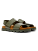 Camper Leren sandalen "Brutus" kaki