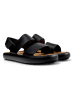 Camper Leren sandalen "Pelotas Flota" zwart
