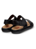 Camper Leren sandalen "Pelotas Flota" zwart