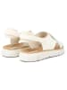 Camper Leder-Sandalen in Weiß