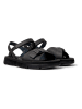Camper Leder-Sandalen in Schwarz