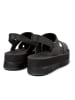 Camper Leder-Sandaletten in Schwarz