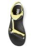 Camper Sandalen in Gelb/ Schwarz