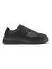 Camper Leder-Sneakers in Schwarz/ Braun