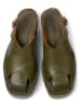 Camper Leren haksandalen "Billie" kaki