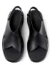 Camper Leren haksandalen "Pelotas Flota" zwart