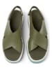 Camper Leder-Sandaletten "Pelotas Flota" in Khaki