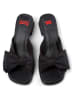 Camper Pantoletten "Kora" in Schwarz