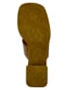 Camper Leren teenslippers "Kora" lichtbruin