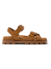 Camper Leren sandalen "Brutus" lichtbruin