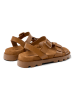 Camper Leder-Sandalen "Brutus" in Hellbraun