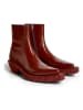 Camper Leder-Boots in Rot