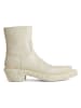 Camper Leder-Boots in Creme