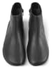 Camper Leren enkelboots grijs