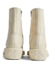 Camper Leder-Boots in Creme