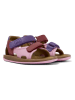 Camper Leder-Halbsandalen "Bicho" in Rosa