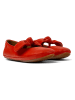Camper Leder-Ballerinas in Rot