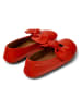 Camper Leren ballerina's rood