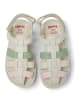 Camper Leder-Halbsandalen "Miko" in Creme